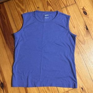 Small purple tank.